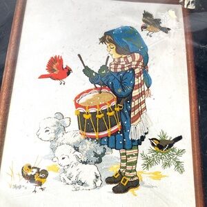 Dimensions # 1158 Little Drummer Crewel Kit